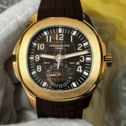 最高級パテック・フィリップコピー時計 アクアノート トラベルタイム 5164R-001 ZF工場製